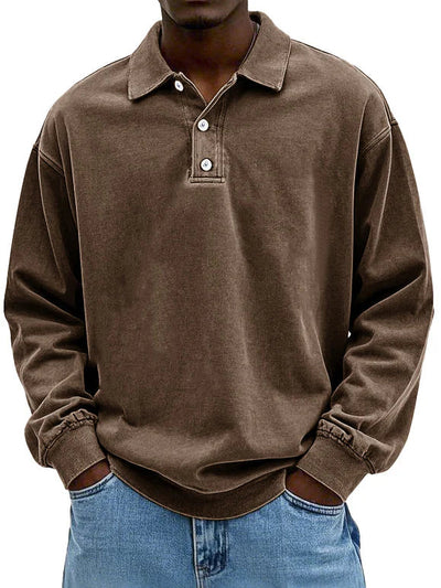 Matteo™ | Polo pour hommes à manches longues