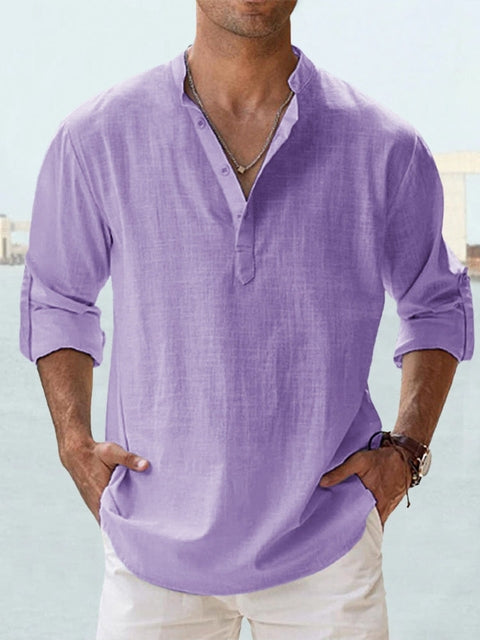Leon - Chemise en Lin Respirante