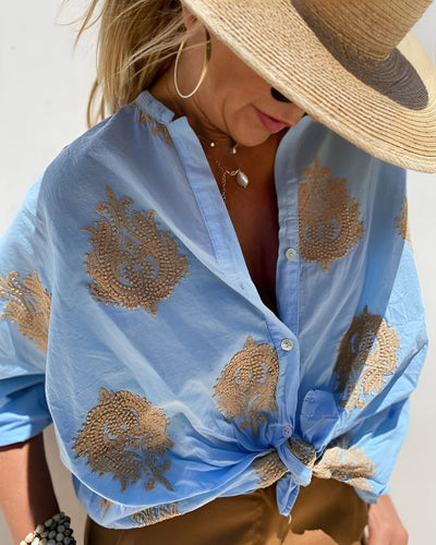 Simone™ | Blouse Chique Style Ibiza