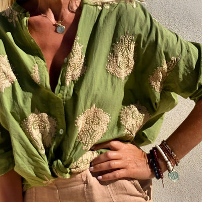 Simone™ | Blouse Chique Style Ibiza