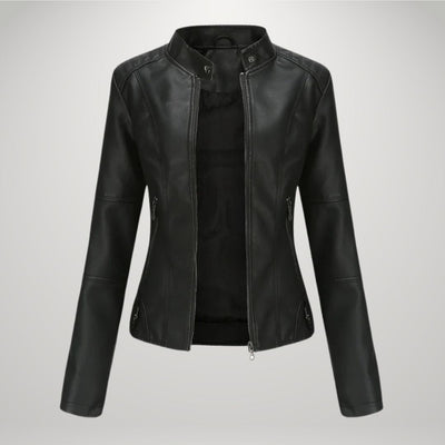 Veste en cuir décontractée Sophia™
