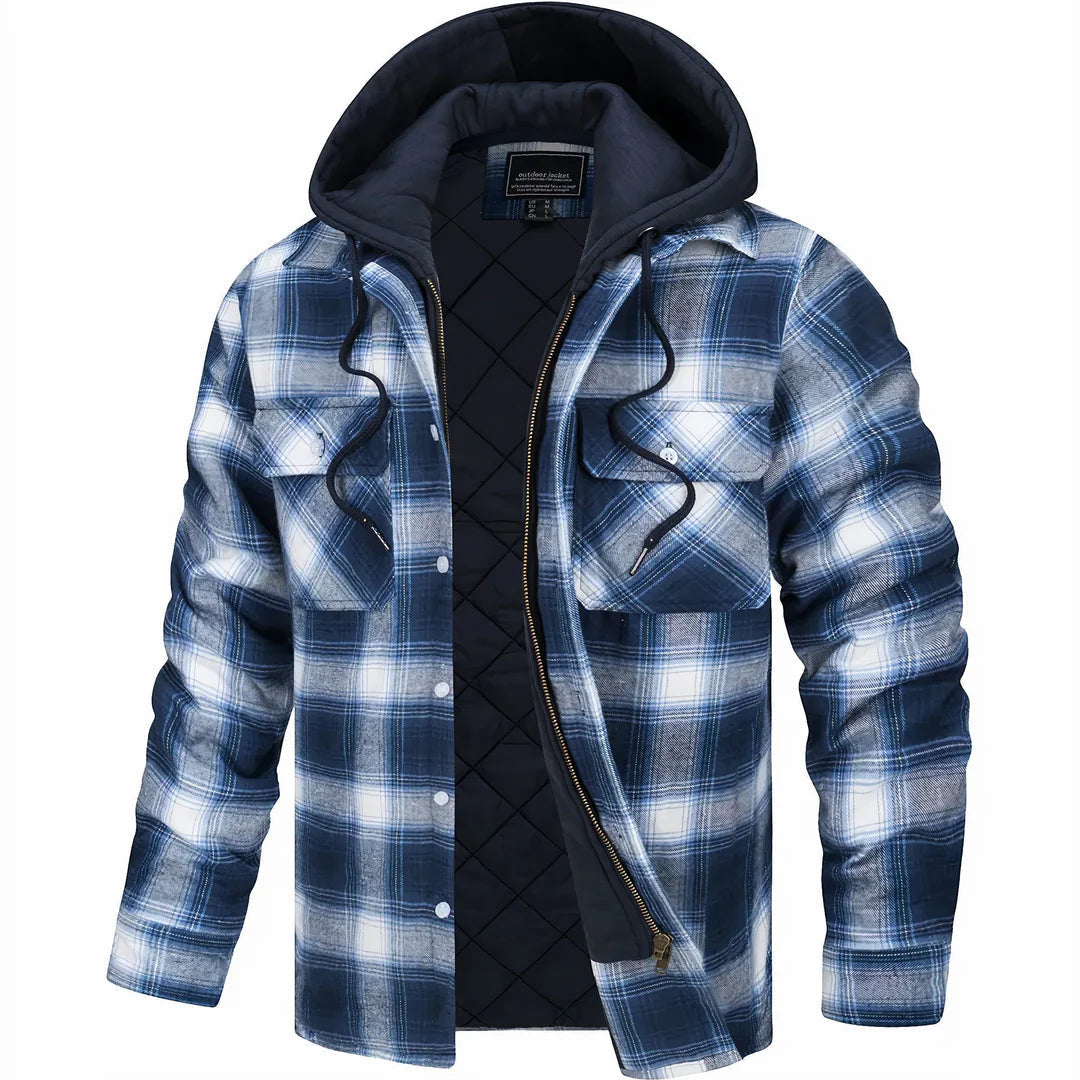 Arend – Manteau Chaud en Mélange de Laine Premium