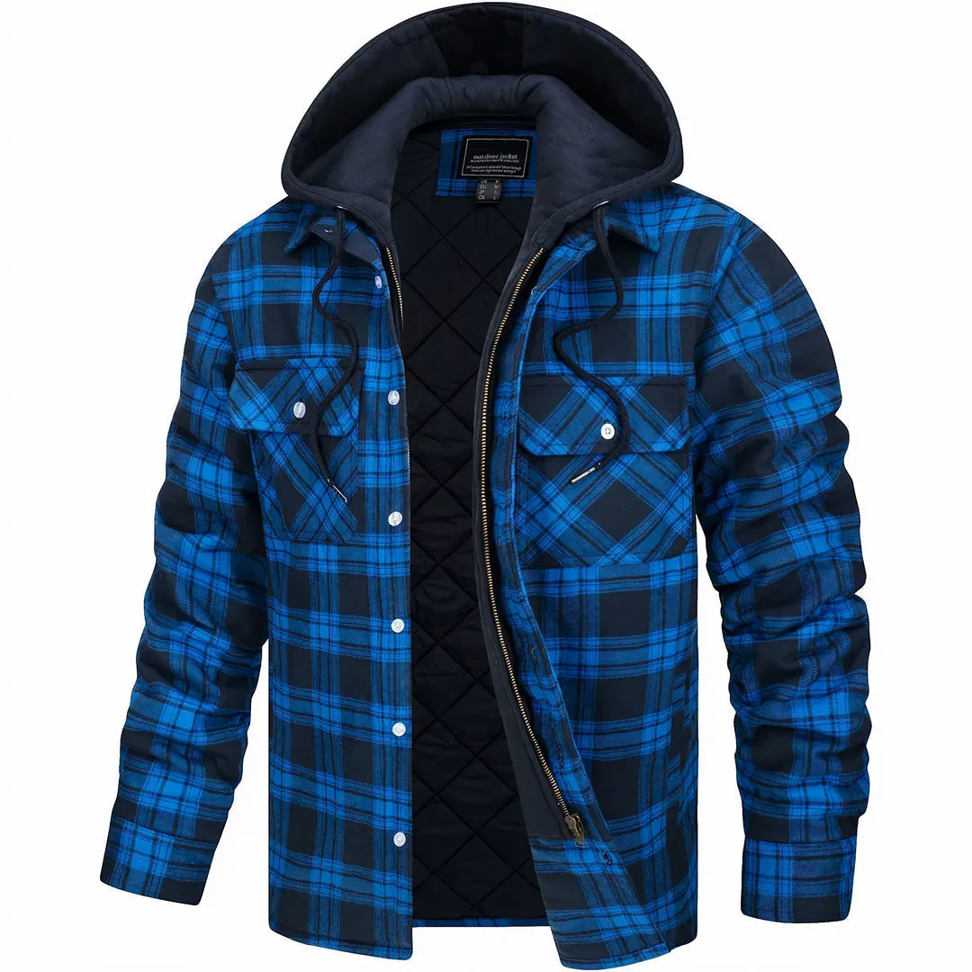 Arend – Manteau Chaud en Mélange de Laine Premium