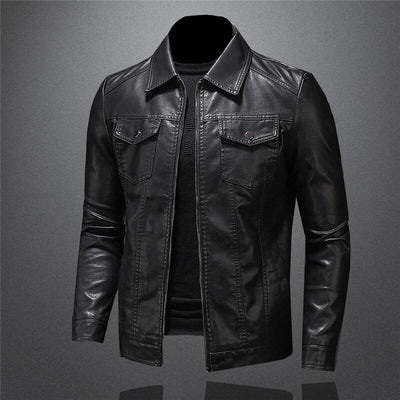Simon | Veste en Cuir Artisanale pour Homme